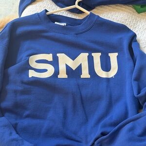 SMU Champion Sweatshirt from campus bookstore EUC